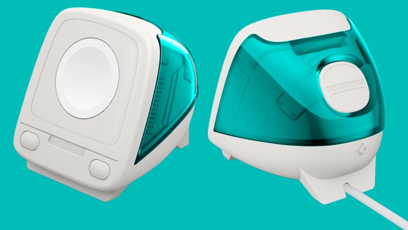 Необычно: представлена зарядная станция для Apple Watch в виде компьютера iMac G3