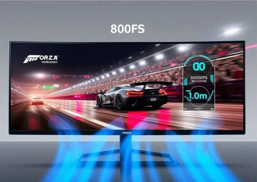 Размытая картинка в прошлом: представлен монитор HKC PG27P8U с частотой 800 Гц