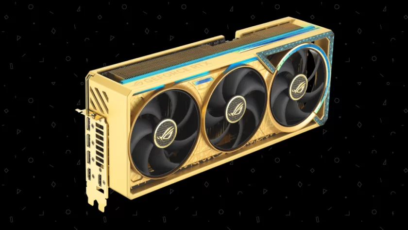 Нужно больше золота: ASUS анонсировала роскошную RTX 5080 в дизайне Dhahab Edition