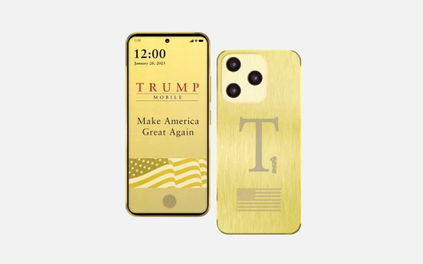 Когда лучше выпускать смартфоны, чем править страной: представлен Trump Mobile T1