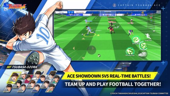 Captain Tsubasa: Ace 1.18.42. Скриншот 2