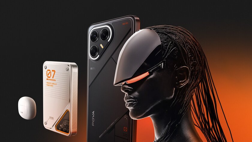 Представлена серия TECNO POVA 7: футуристический дизайн и флагманская мощь