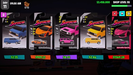 Supercar Collection Simulator 0.0.51. Скриншот 2