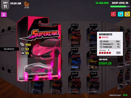 Supercar Collection Simulator 0.0.51. Скриншот 12