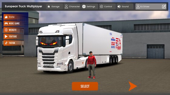 European Truck Multiplayer 1.0. Скриншот 2