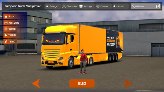 European Truck Multiplayer 1.0. Скриншот 3