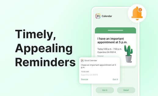 Good Calendar 2.06.76.0611. Скриншот 6