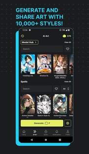 Moescape AI 1.9.4. Скриншот 3