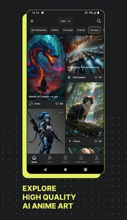 Moescape AI 1.9.4. Скриншот 4