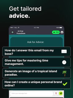 AI Chat PowerBrain 2.9.7. Скриншот 19