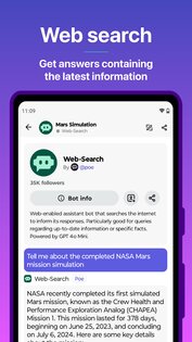 Poe — Fast AI Chat a3.22.5. Скриншот 4