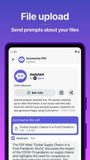 Poe — Fast AI Chat a3.22.5. Скриншот 7