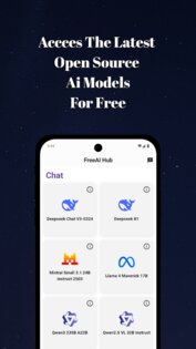 FreeAI Hub Alpha 0.3.10. Скриншот 1