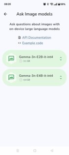 Google AI Edge Gallery 1.3. Скриншот 4