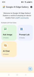 Google AI Edge Gallery 1.3. Скриншот 8