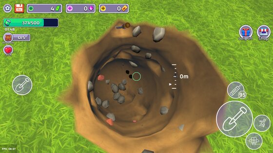 Digging Holes Simulator 1.0.12. Скриншот 4