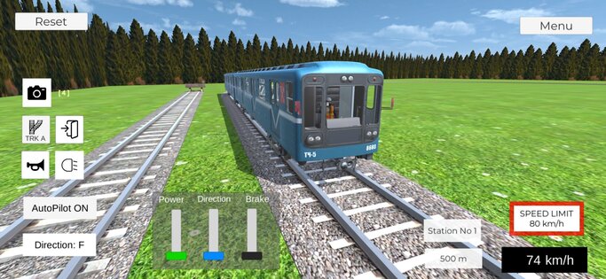 Real Russian Train Simulator 0.1. Скриншот 2