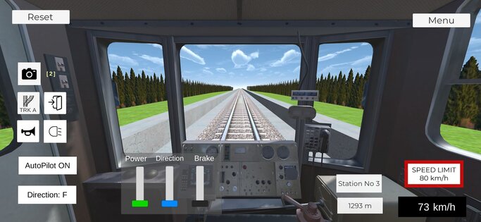 Real Russian Train Simulator 0.1. Скриншот 3