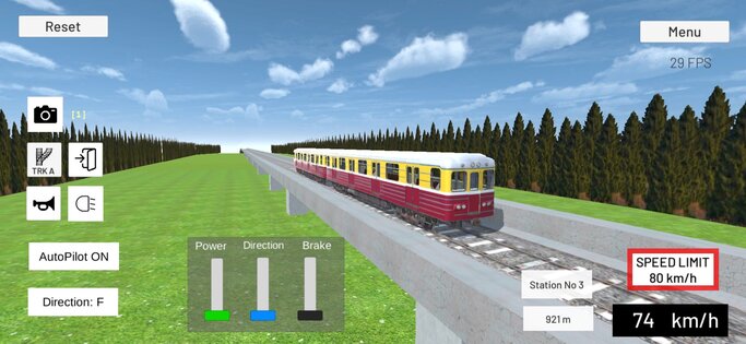 Real Russian Train Simulator 0.1. Скриншот 5