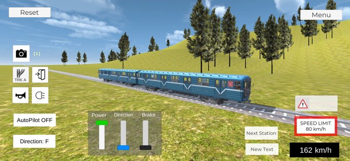 Real Russian Train Simulator 0.1. Скриншот 6