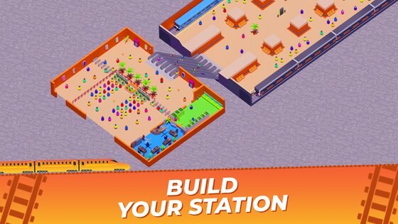 Idle Metro Tycoon Subway Train 1.4.0. Скриншот 3