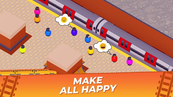 Idle Metro Tycoon Subway Train 1.4.0. Скриншот 4
