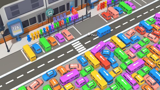 Car Jam Solver 1.32. Скриншот 8