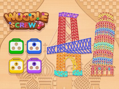 Woodle Screw Jam 1.1.9. Скриншот 17