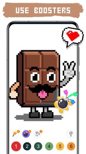 Pixel Art Coloring 3.201. Скриншот 4