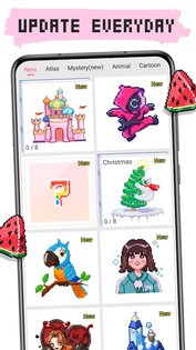Pixel Art Coloring 3.201. Скриншот 5