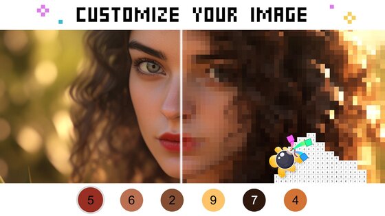 Pixel Art Coloring 3.201. Скриншот 7