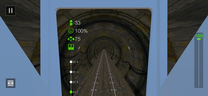 Subway Train Sim — City Metro 4.1.0. Скриншот 1