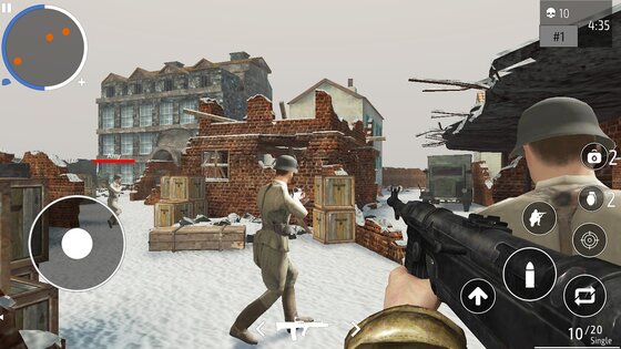 World War 2 Shooter offline 1.4.3. Скриншот 5