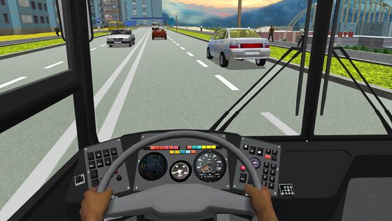 Симулятор автобуса 3D: Города 4.8.1. Скриншот 11