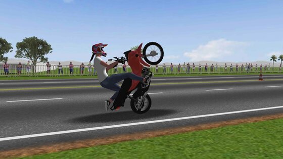 Moto Wheelie 3D 0.82. Скриншот 4