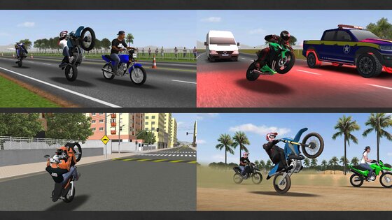 Moto Wheelie 3D 0.82. Скриншот 17