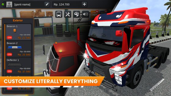 Truck Simulator Indonesia 1.1.2. Скриншот 3