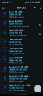 MNN Chat 0.5.1.2. Скриншот 1