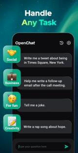 Open Chat 1.1.9. Скриншот 4