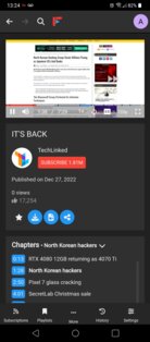 FreeTube 0.23.5.17. Скриншот 1
