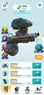 Idle Armored Robots 1.6.8. Скриншот 2