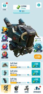 Idle Armored Robots 1.6.8. Скриншот 3