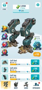 Idle Armored Robots 1.6.8. Скриншот 4