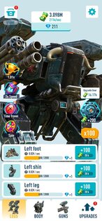 Idle Armored Robots 1.6.8. Скриншот 5