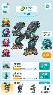 Idle Armored Robots 1.6.8. Скриншот 9
