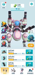 Idle Mecha Robots 1.4.1. Скриншот 1