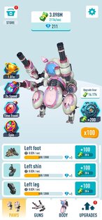 Idle Mecha Robots 1.4.1. Скриншот 2