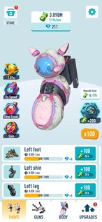 Idle Mecha Robots 1.4.1. Скриншот 3