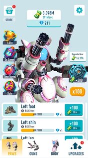 Idle Mecha Robots 1.4.1. Скриншот 10
