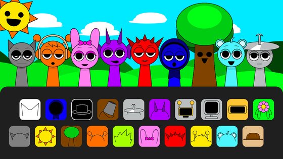 Sprunki Beat: Full Mod Music 0.1.8. Скриншот 10